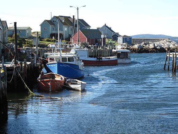 Peggy's Cove has 35 year-round residents.