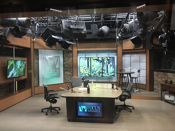 The recording studio for daily recordings.