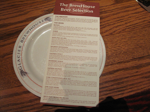 We left the McKinley Lodge towards Kenai via bus.  We stopped in Anchorage for  lunch.  We ate at the Glacier Brew House. Oh, the morning was exciting - we saw a moose, an eagle, goats & dall sheep.