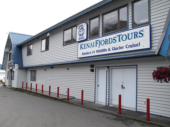 We are getting ready for our excursion - the Kenai Fjords trip.