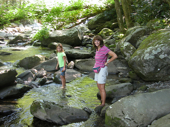 The water was very refreshing.