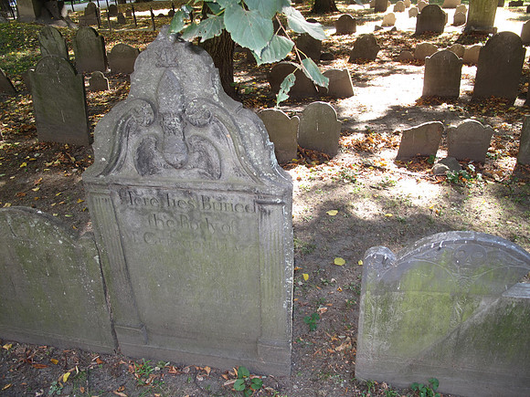 We found the tombstones quite interesting.