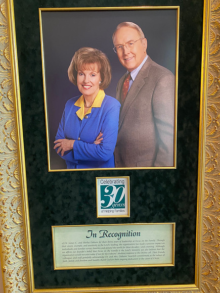 Dr. James Dobson was the founder of this Christian ministry whose focus was helping families build healthy relationships & provide resources.