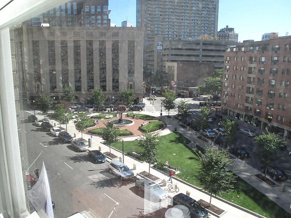 The view from our window.