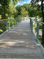 This bridge crosses over the highway to get to another portion of the gardens - the canopy walk, orchards, education center, etc.