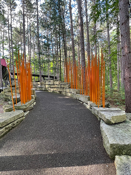 Entrance to canopy walk.