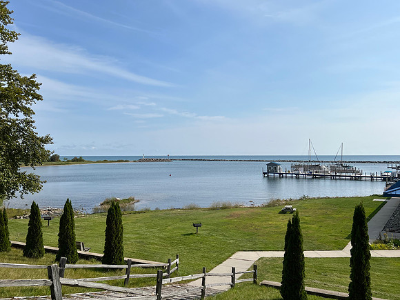 Harrisville Harbor.