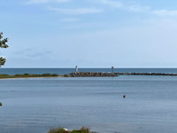 On Sept 17 we left the State Park and drove 2 miles into Harrisville.  We could see a little beacon from the park & went in search of it.