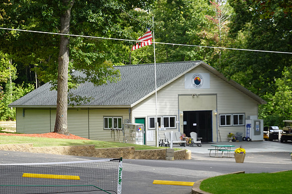 Office and camp store.