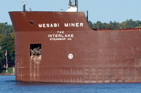 Within the next 1 1/2 hours 4 freighters came passing by.  This is what Denny wanted to do, sit and watch the boats pass by.
