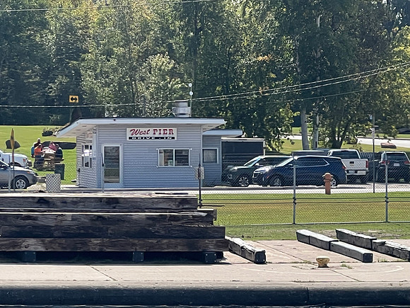 We ate dinner here one night.  1/2 pound burgers.  We shared one!  Very good too.  We had one last  time we visited the area.