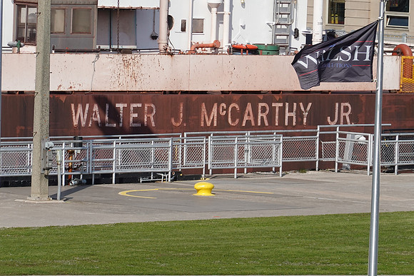 The Poe Lock is 110 x 1200 feet and takes 22 million gallons water.