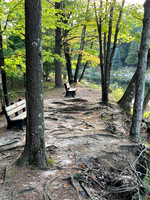 After setting up camp, we went for a long walk to stretch our legs.  They have so many trails here.