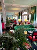 This is the parlor area where we were first greeted.