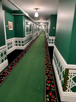 After 2:00 we could go find our rooms.  This was the hallway to our room on the 4th floor.