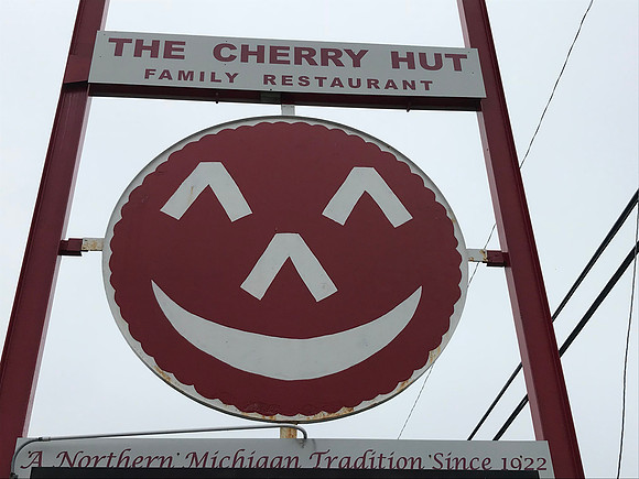 Breakfast the next morning at The Cherry Hut in Beulah.  They have a delicious buffet in summer.