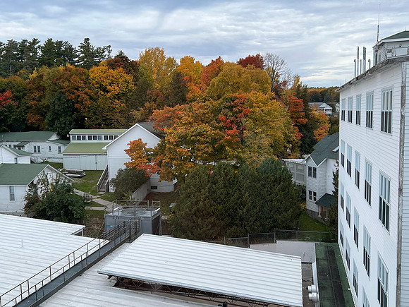 This was our view from our window.