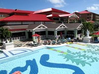 Bayside restaurant eating area - buffet.