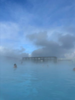 Mya snapped a few shots inside.  Yes, it was a bit steamy.