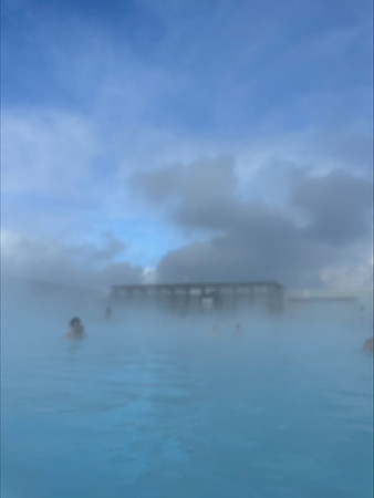 Mya snapped a few shots inside.  Yes, it was a bit steamy.