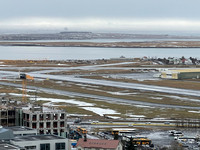 This is the smaller airport, used for domestic travel - to Europe, Greenland, Norway, etc.