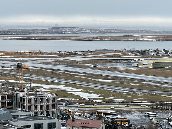 This is the smaller airport, used for domestic travel - to Europe, Greenland, Norway, etc.