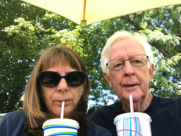 We enjoyed terrific chocolate malts for our lunch.