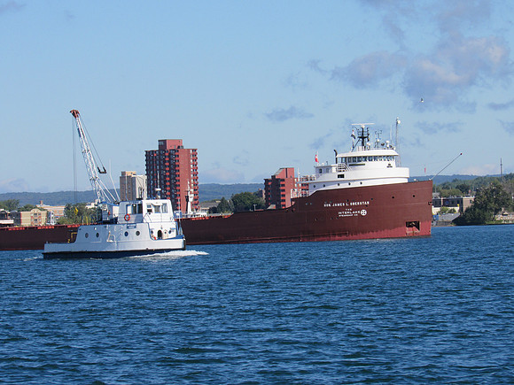 Tug boat required.