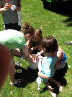 Tie-Dying T-Shirts