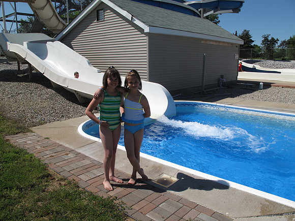 Next up, the water flumes.