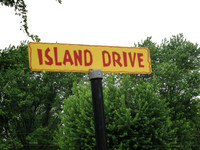 The marker to our road.
