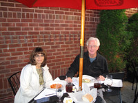 Terri enjoyed gnocchi and Denny enjoyed risott0.