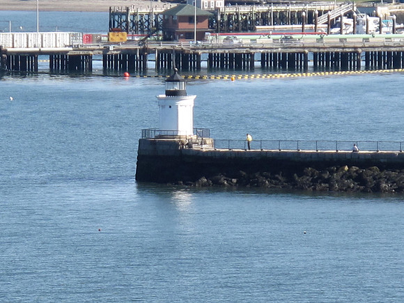 Bug Light - now a lot clearer that the fog lifted during the day.