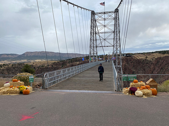 We made it safely across the 1,260 foot span.
