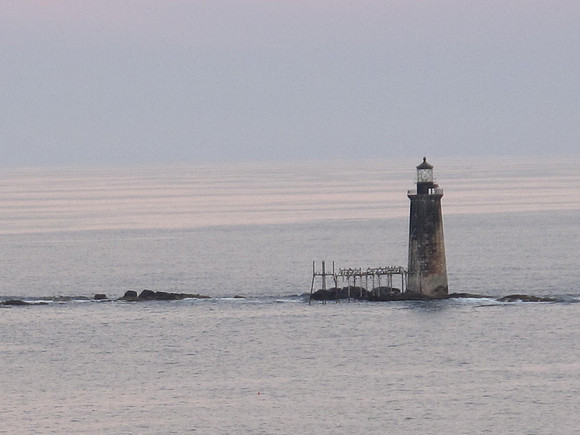 Ram Island Ledge Light, a bit clearer and with some sun.