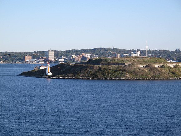 George's Island Lighthouse.