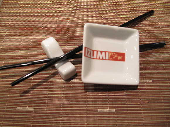 Izumi is an Asian restaurant & we tried our 2nd specialty meal here.  Yes, Terri ventured out of her comfort zone - BUT she ate chicken!!!