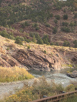 Our route today from Salida to Royal Gorge Bridge followed the Arkansas River.  It was another gorgeous drive.