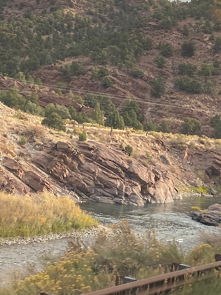 Our route today from Salida to Royal Gorge Bridge followed the Arkansas River.  It was another gorgeous drive.