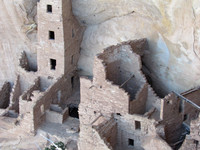 The park rangers offer special tours to climb down into the dwellings for the not so weak at heart & able bodied persons (which would not be us).